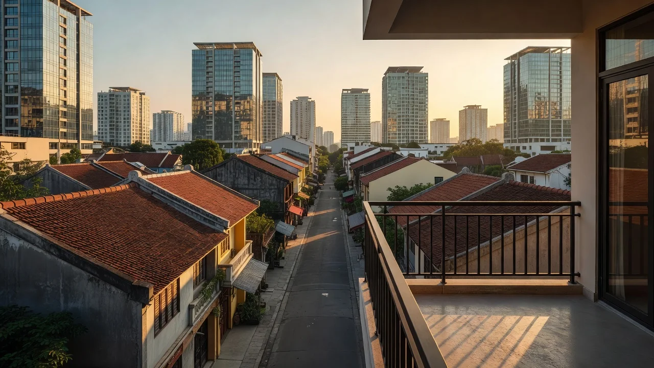 Phân khu chung cư hiện đại với tiện ích nội khu